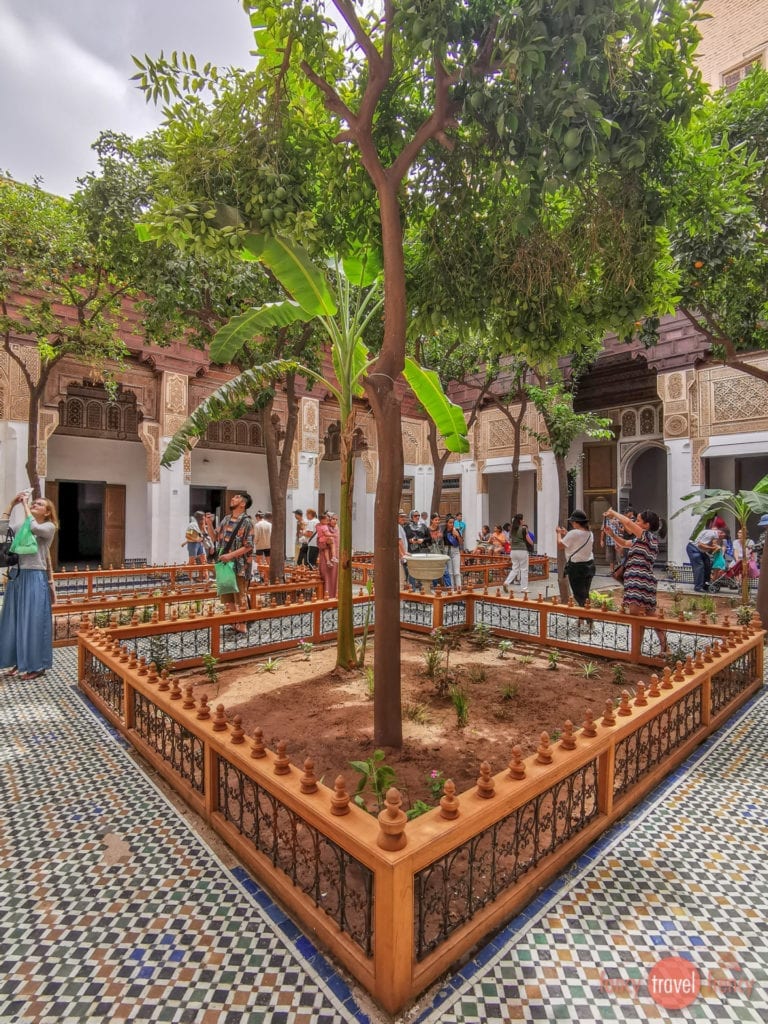 Bahia Palace in Marrakesch