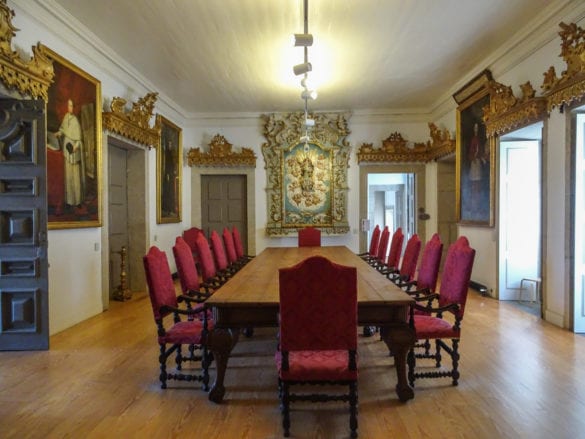 Kloster in der Igreja dos Clérigos in Porto am Jakobsweg Portugal