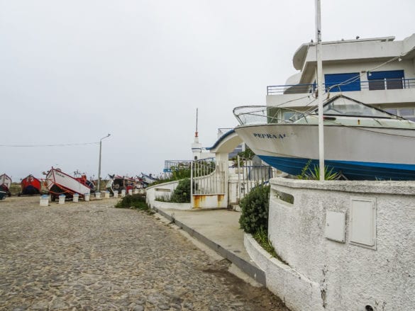 Jachthafen Portinho de Castelo de Neiva am Jakobsweg Portugal