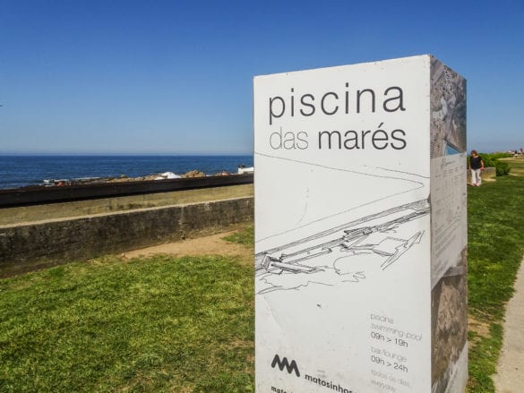Piscinas das Marés in Leça da Palmeira am Jakobsweg Portugal