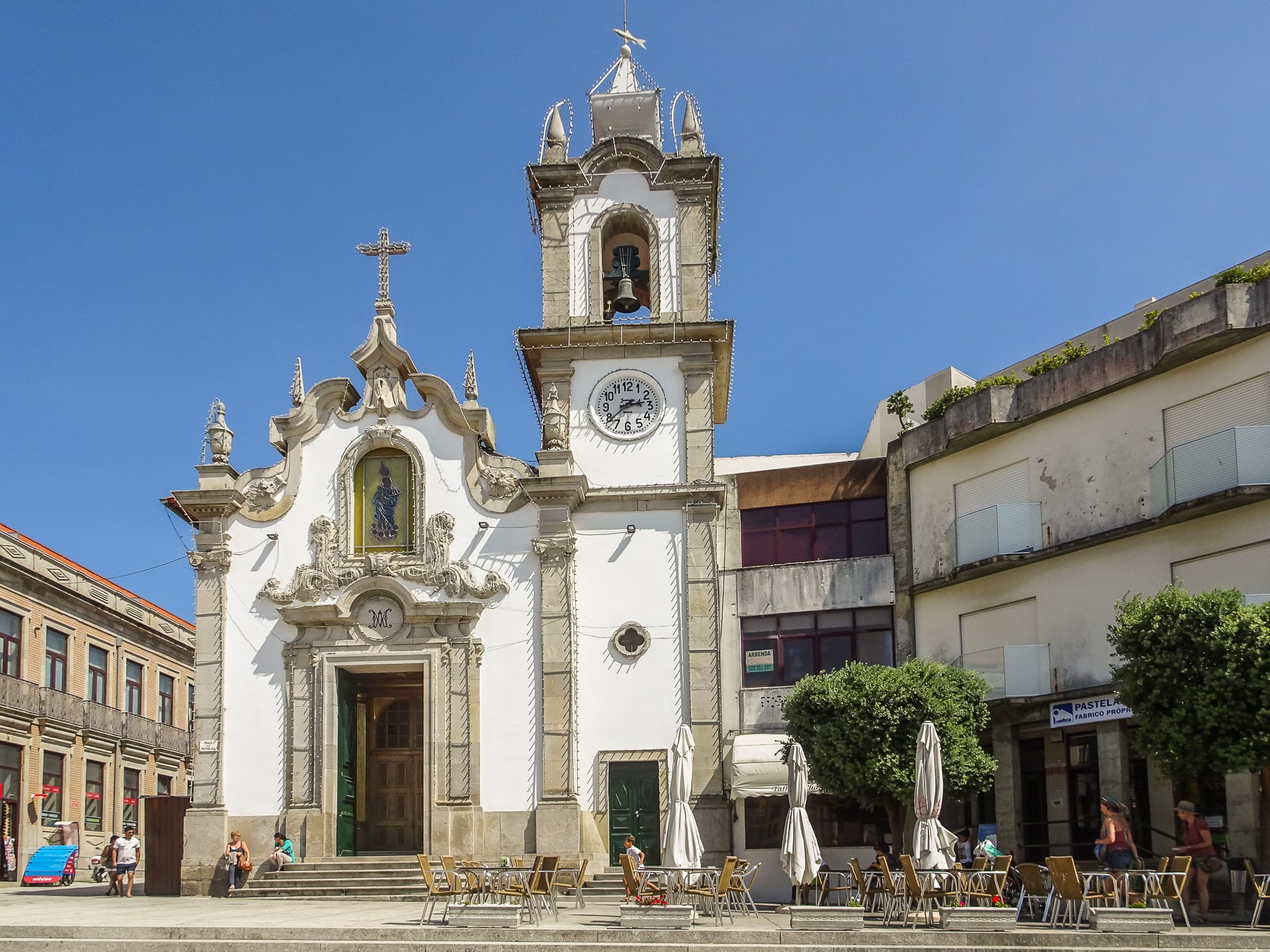 Capela de Nossa Senhora da Bonança in Vila Praia de Áncora am Jakobsweg Portugal