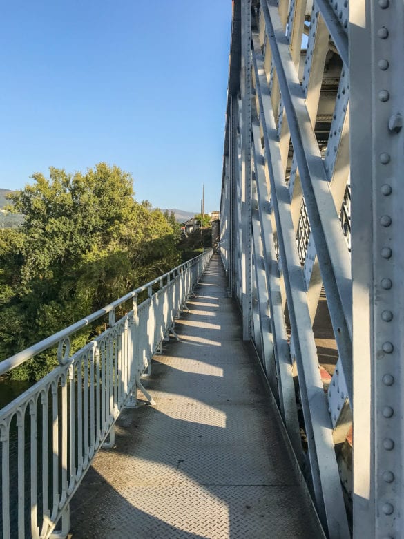 Ponte Rodo-Ferroviária de Valença am Jakobsweg Portugal