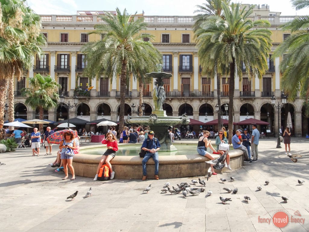 Plaça Reial Barcelona